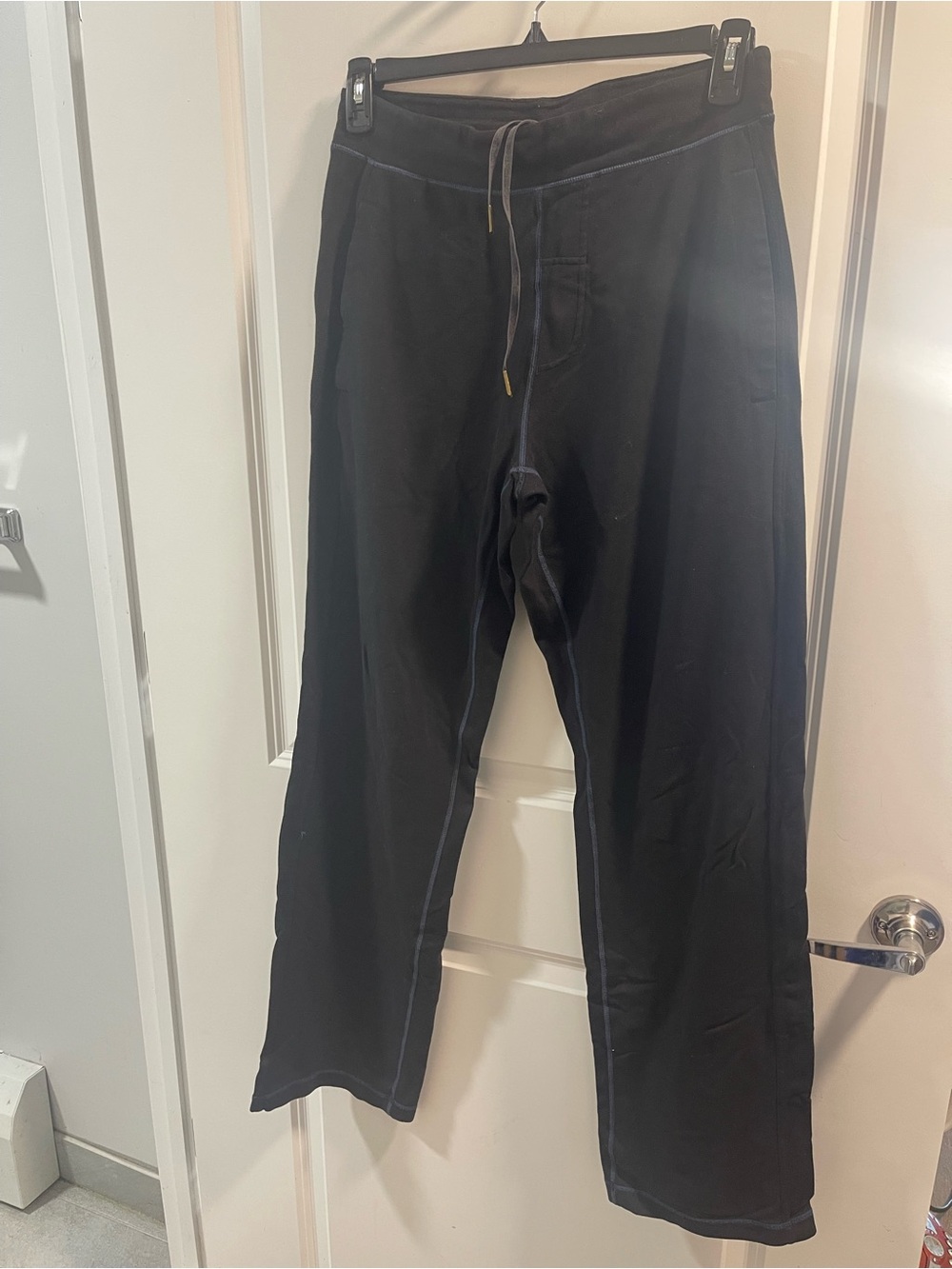 lululemon athletica Men's Black Relaxed Jogger Pants No Size Tags